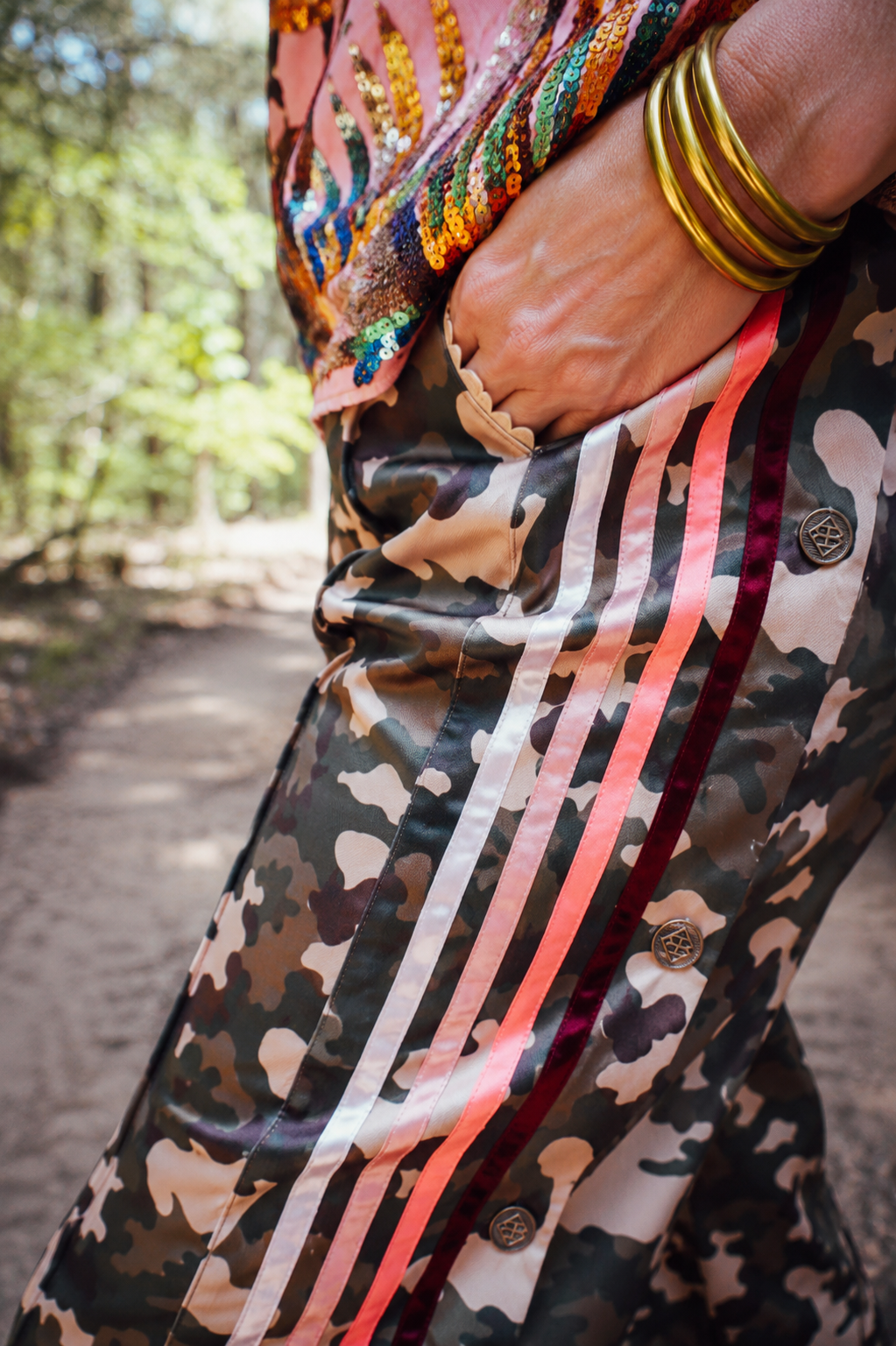 Deer Camp Darling Track Pants