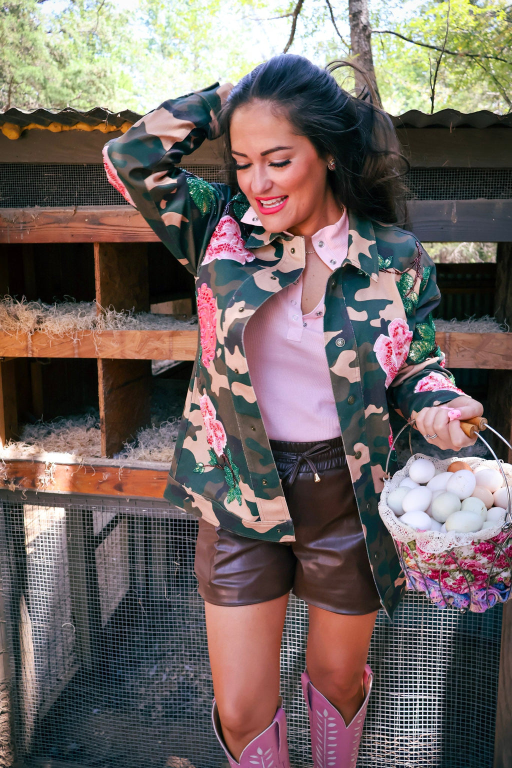 Deer Camp Darling Snap Jacket
